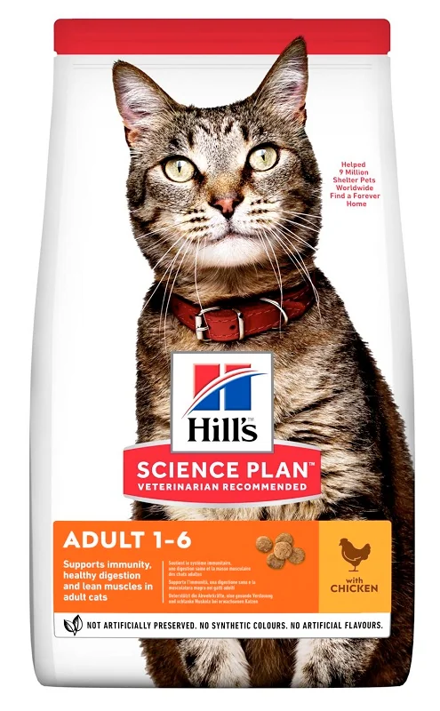 SCIENCE PLAN FELINE ADULT CHICKEN 300 G CS