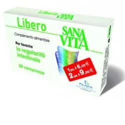 SANAVITA LIBERO INTEGRATORE DI ESTRATTI VEGETALI 20 COMPRESSE