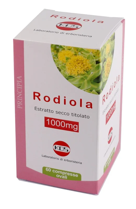 KOS RODIOLA 1000 MG INTEGRATORE 60 COMPRESSE