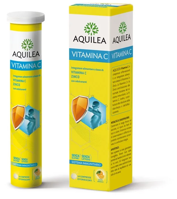 AQUILEA VITAMINA C 14 COMPRESSE EFFERVESCENTI