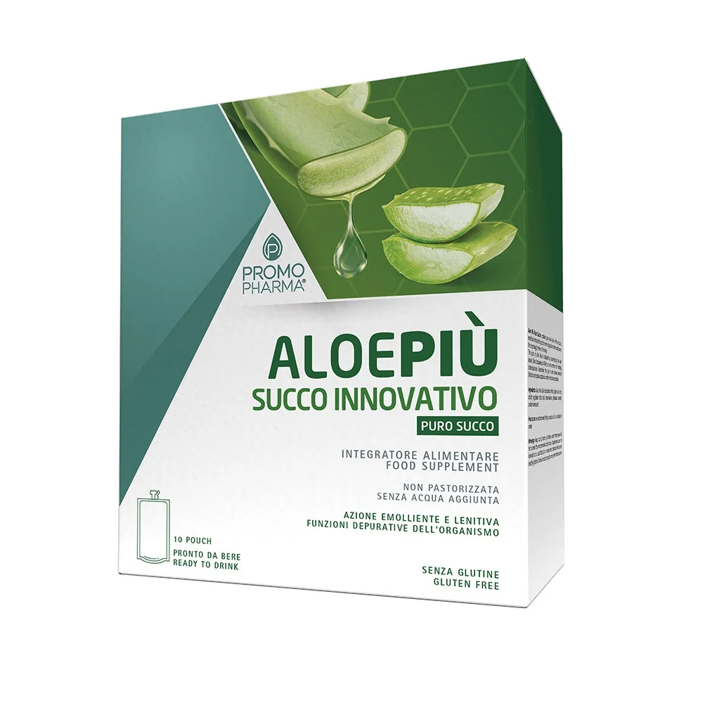 ALOE PIU' SUCCO PURO 10 POUCH