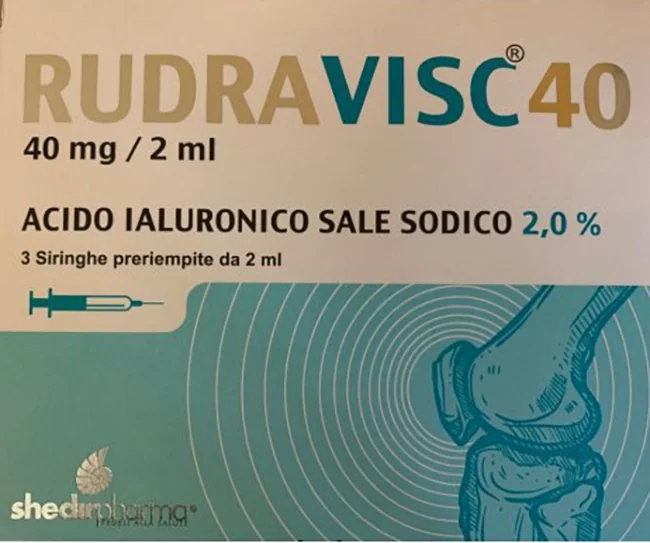 RUDRAVISC 40 SIRINGA 40MG 3 2ML