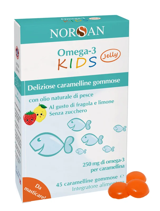 NORSAN OMEGA 3 KIDS CARAMELLIN