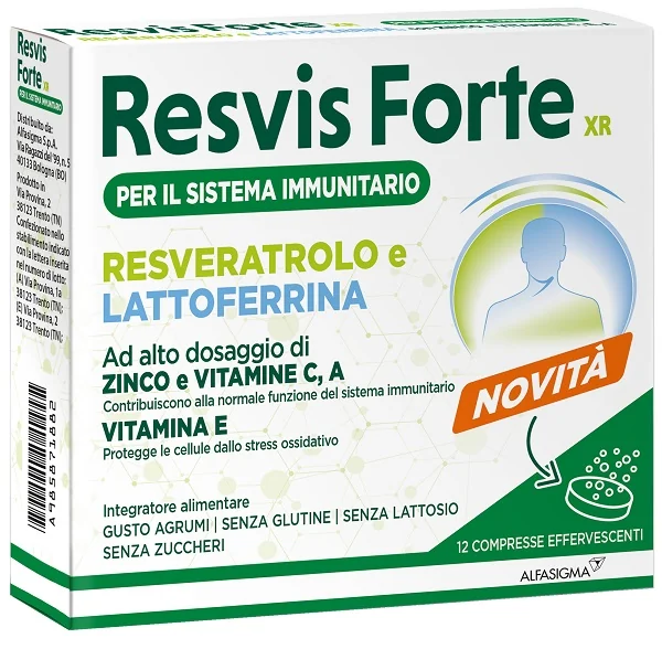 RESVIS FORTE XR 12CPR EFFERV