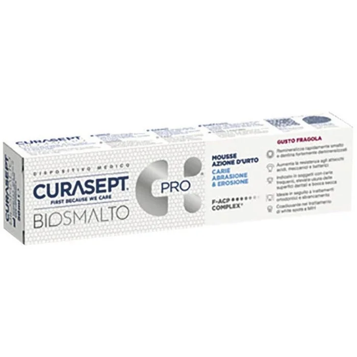 CURASEPT BIOSMALTO MOUSSE FRAGOLA 50 ML