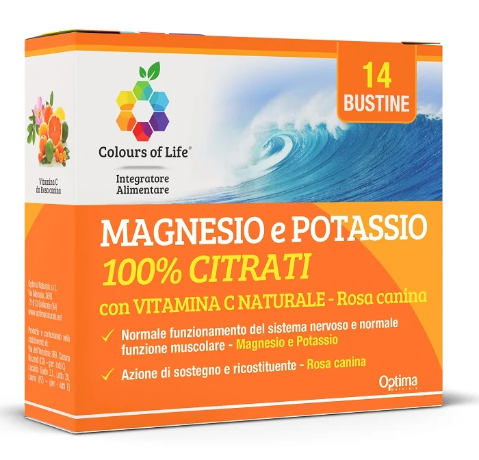 MAGNESIO POTASSIO VIT C 14 BUSTINE