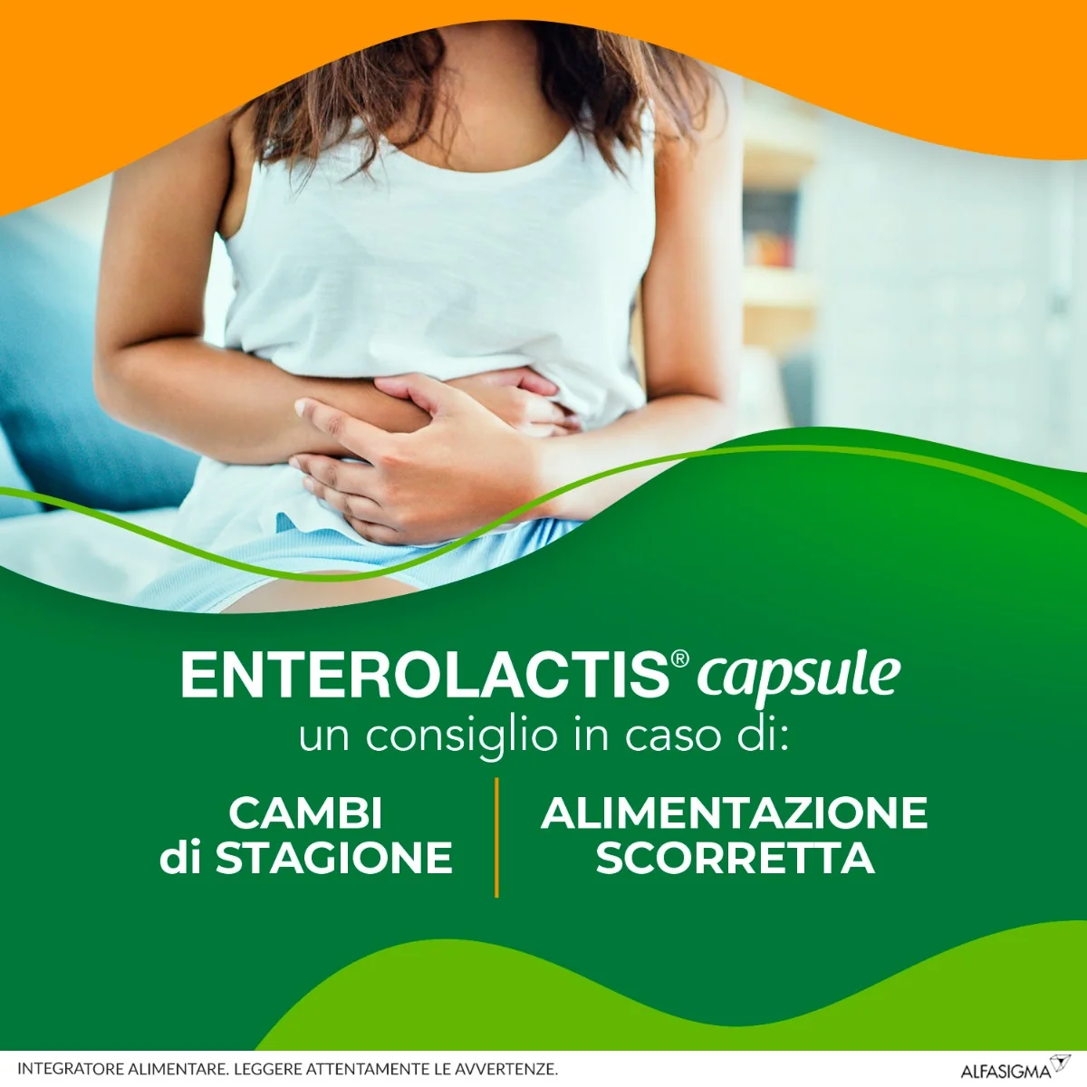 Enterolactis 20 Capsule 300Mg Integratore Fermenti Lattici Adulti Azione Probiotica