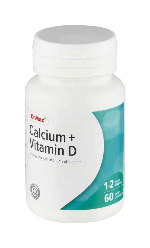 Dr. Max Calcium + Vitamin D, 60Tbl 