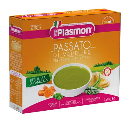 PLASMON PASSATO DI VERDURE 10 x 12 G