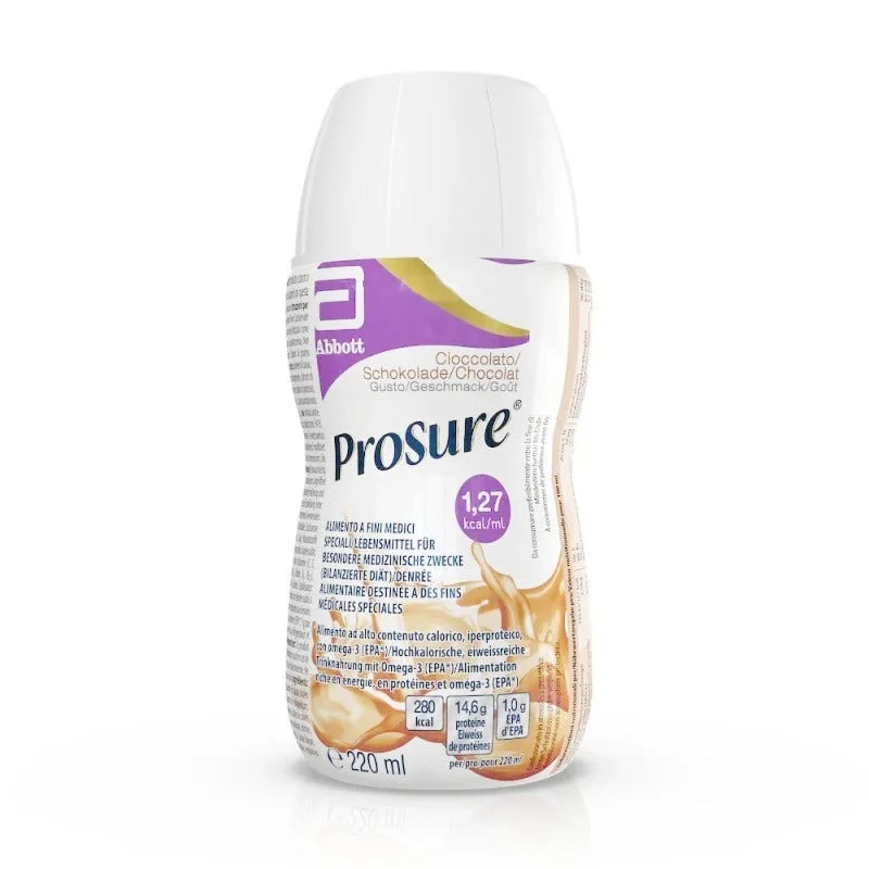 PROSURE CIOCCOLATO ALIMENTO IPERCALORICO DIETETICO 220 ML