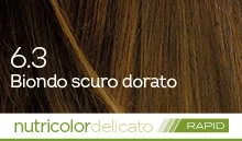 Biokap Nutricolor Delicato Rapid 6.30 Biondo Scuro Dorato Tinta Per Capelli