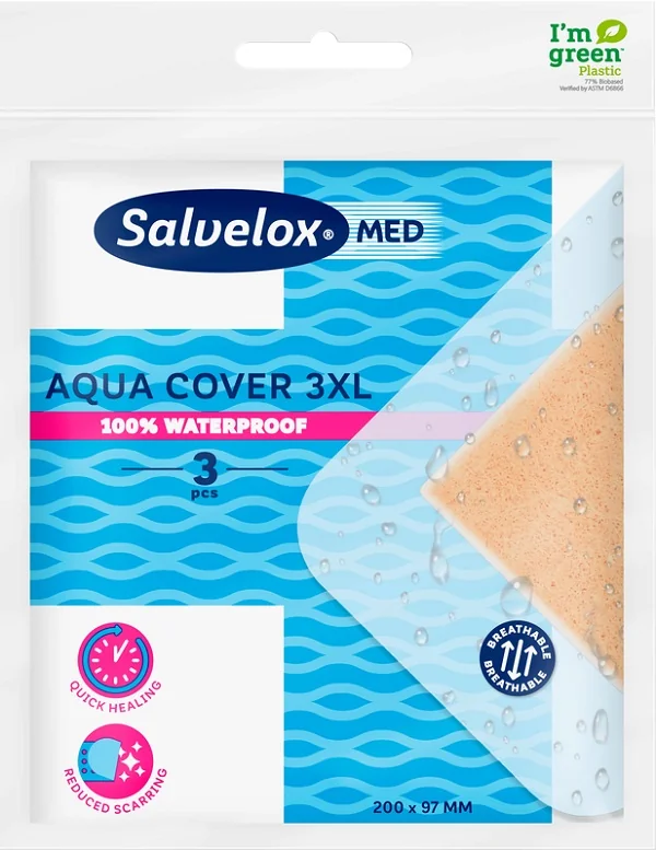 SALVELOX COMPRESSA AQUA ADESIVA 3XL 3PZ