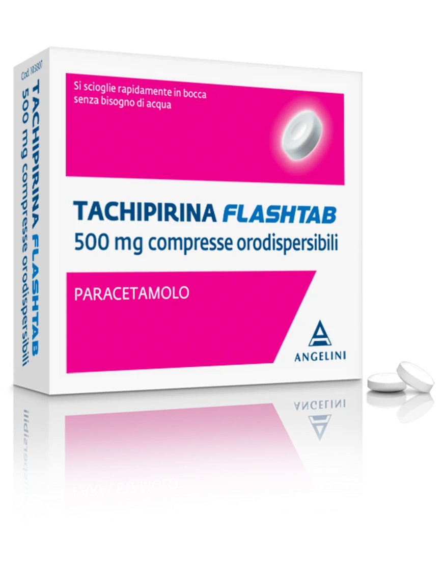 TACHIPIRINA FLASHTAB 500 MG 16 COMPRESSE