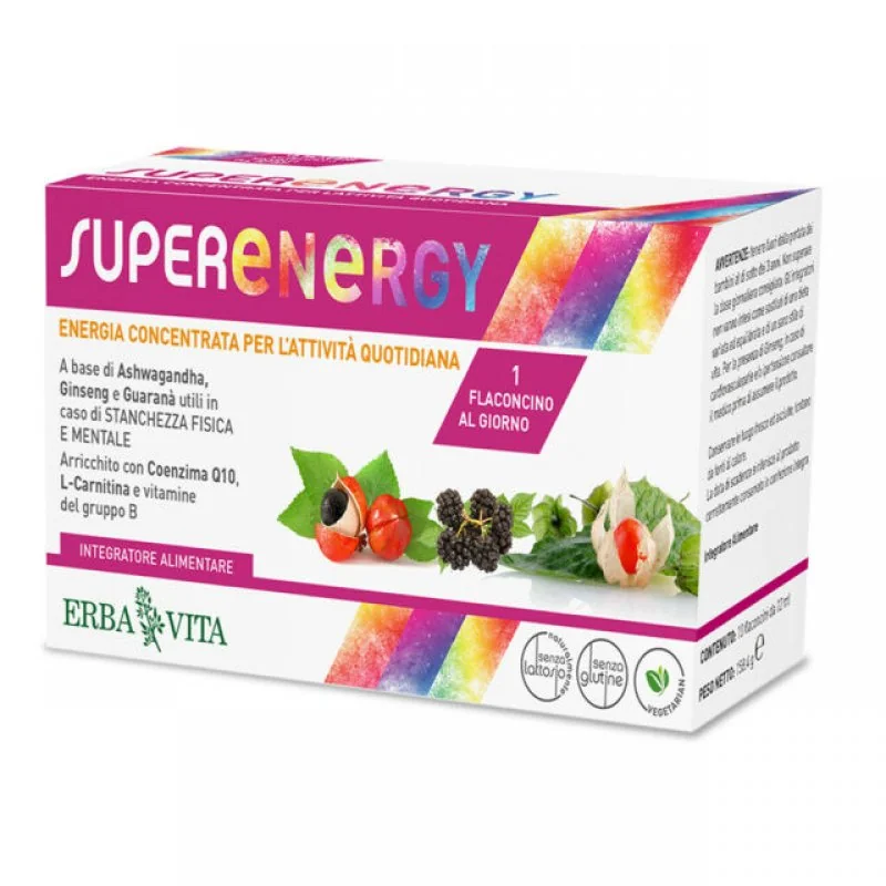 ERBA VITA SUPER ENERGY 10 FLACONCINI