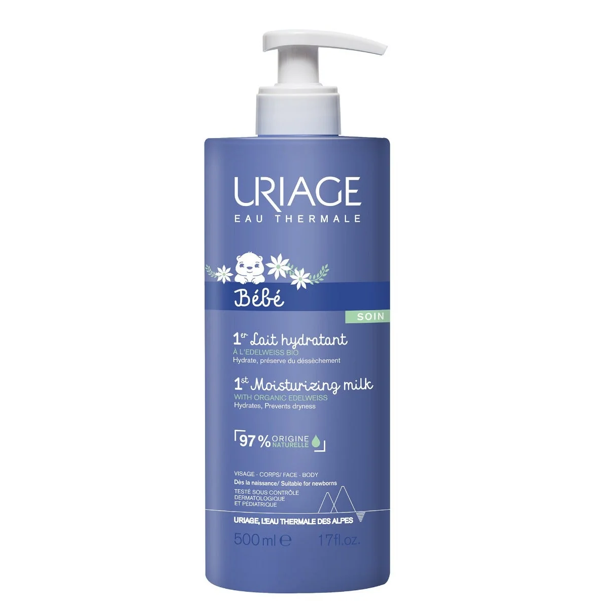 Uriage Bébé Latte Idratante 500 ml Azione Idratante