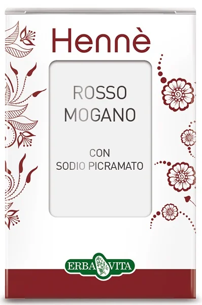 ERBA VITA HENNÈ COLOR CAP ROSSO MOGANO TINTURA PER CAPELLI 100 G