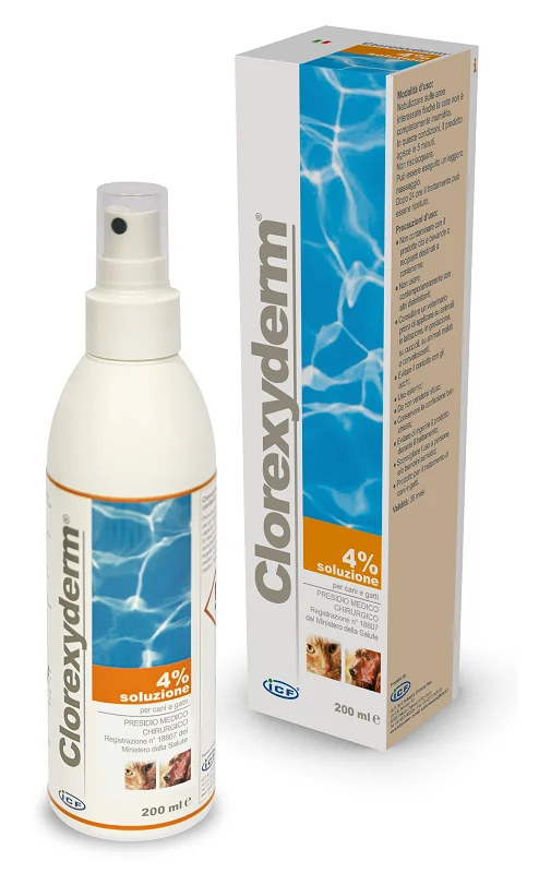 CLOREXYDERM SOL 4% 2ML