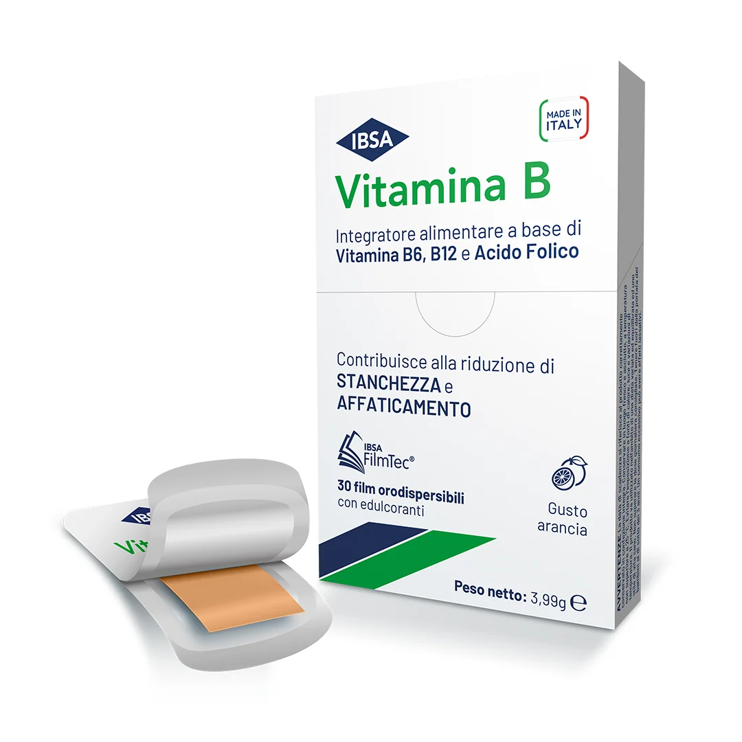 Ibsa Vitamina B 30 Film Orali Vitamine del Gruppo B