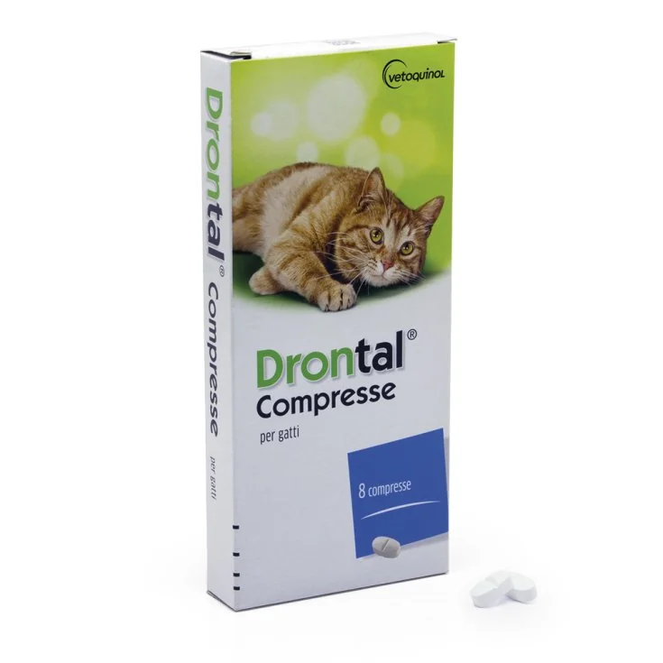 DRONTAL 8 COMPRESSE GATTO