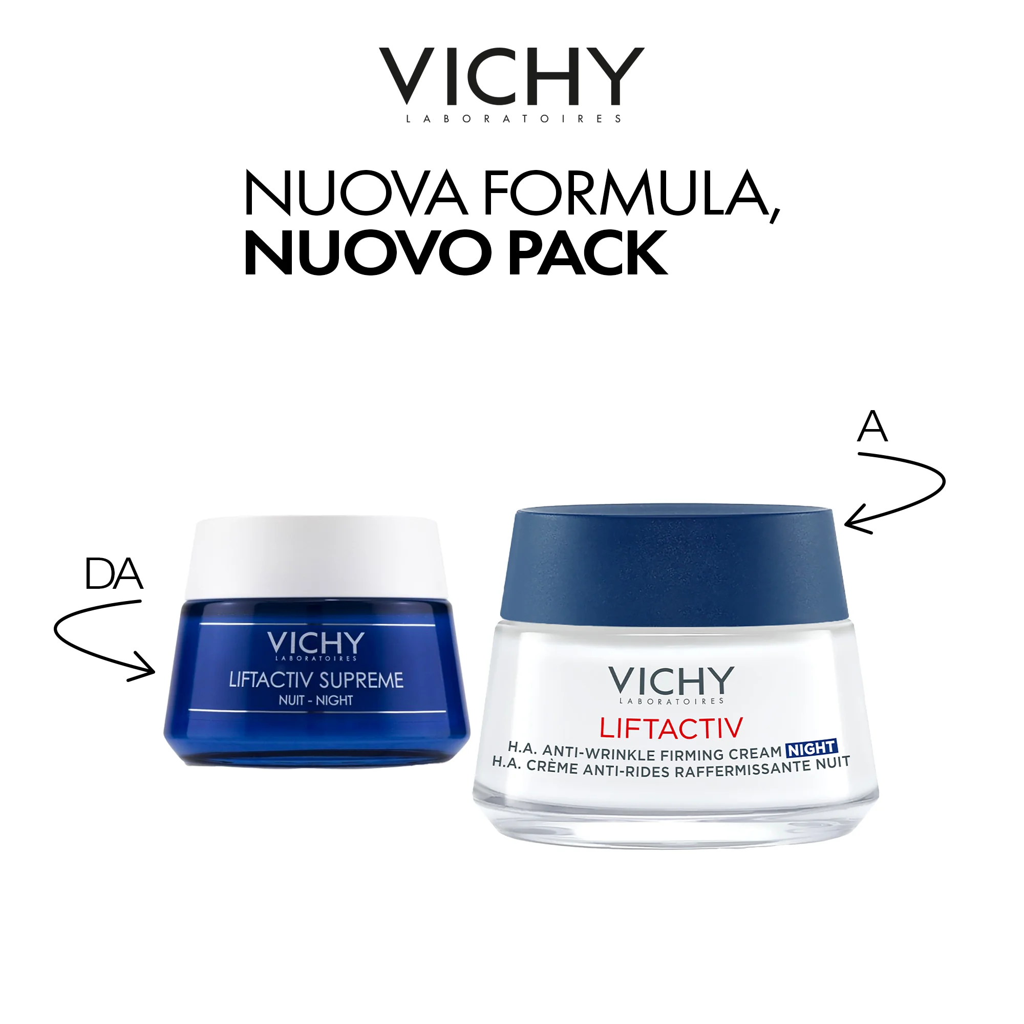 Vichy Liftactive Supreme Notte 50 ml Crema Viso Notte Antietà