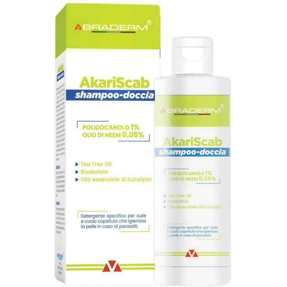 BRADERM AKARISCAB SHAMPDCC 150ML