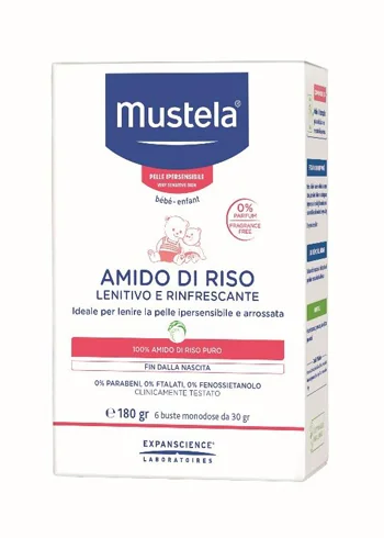 MUSTELA AMIDO DI RISO 180 G