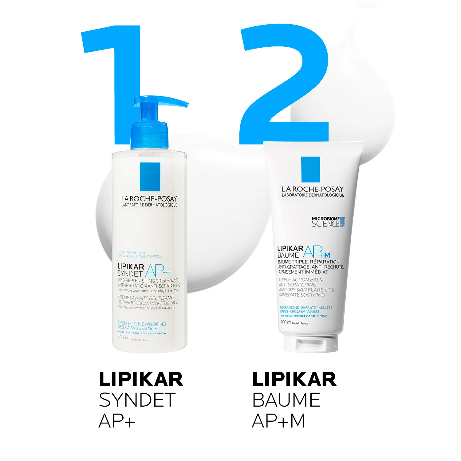 La Roche Posay Lipikar Syndet AP+ 400 ml Crema Corpo Detergente Lenitiva