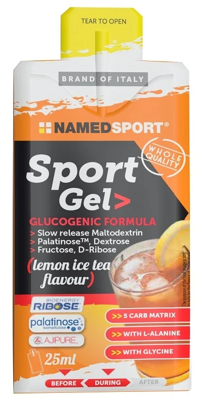 SPORT GEL LEMON ICE TEA 25ML