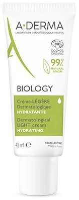 A-DERMA BIOLOGY CREMA LEGGERA DERMATOLOGICA 40 ML