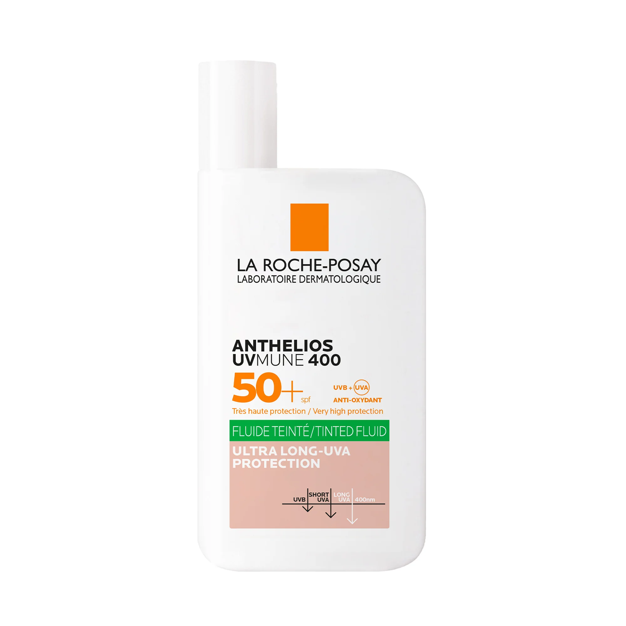 La Roche Posay Anthelios Fluido Oil Tt Uvmune Spf 50 + 50 Ml Protezione dai Danni Cellulari