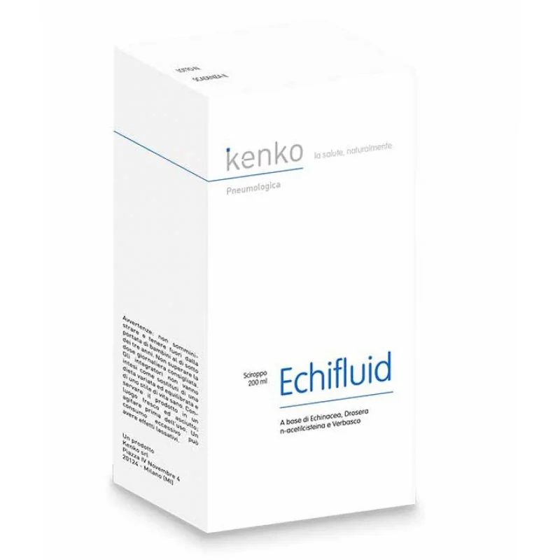 EchiFluid Sciroppo Integratore Benessere Vie Respiratorie 200 ml 