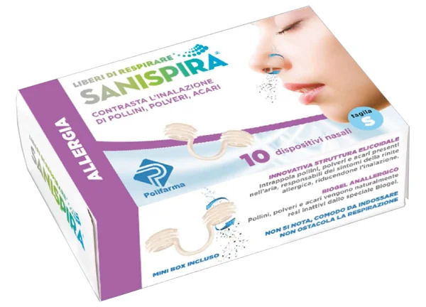 SANISPIRA ALLERGIA FILTRI NAS S 10