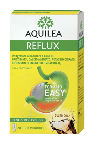 AQUILEA REFLUX INTEGRATORE BENESSERE GASTRICO STICK 20 STICK