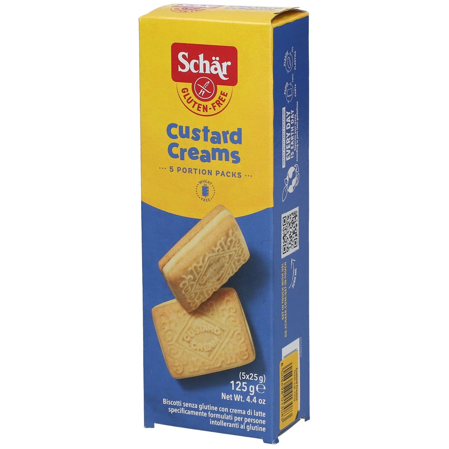 SCHAR CUSTARD CREAM 125G