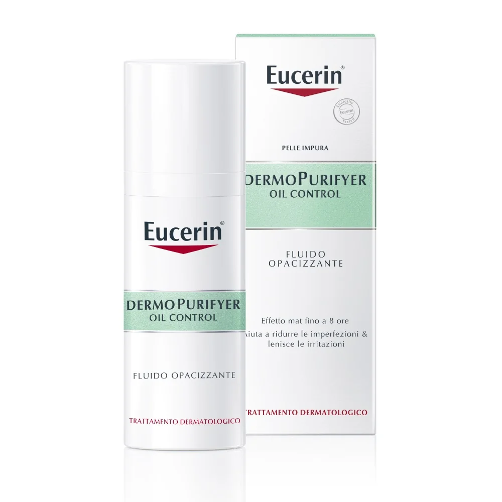 EUCERIN DERMOPURIFYER OIL CONTROL FLUIDO OPACIZZANTE 50 ML