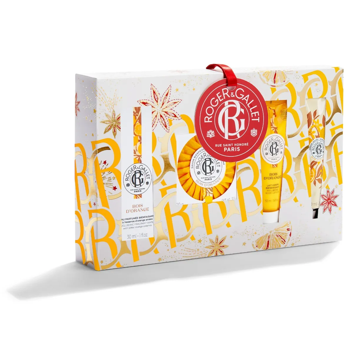 Roger & Gallet Set Noel 2023 Ritual set Bois D'Orange Set corpo profumato