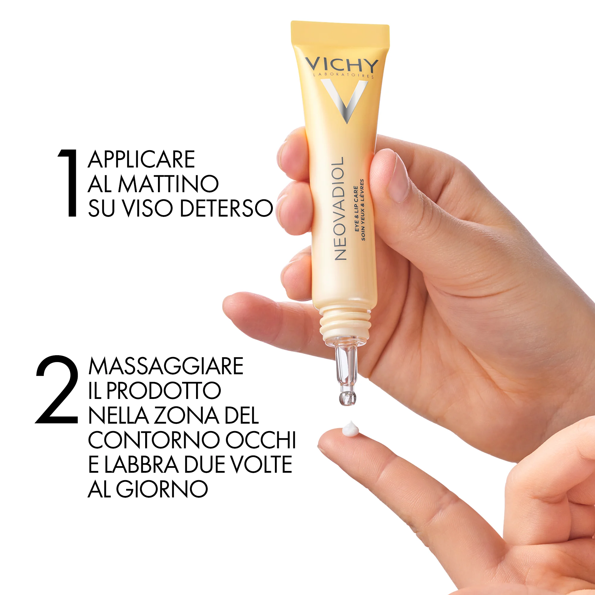 Vichy Neovadiol Peri & Post Contorno Occhi e Labbra 15 Ml levigante, ridensificante, anti-età.