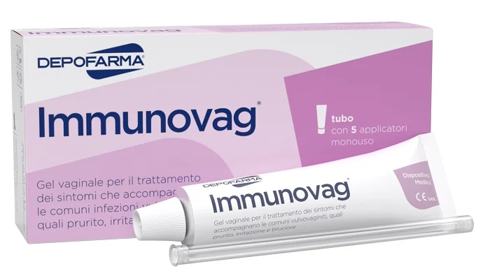 IMMUNOVAG GEL VAGINALE 5 APPLICATORI 35 ML