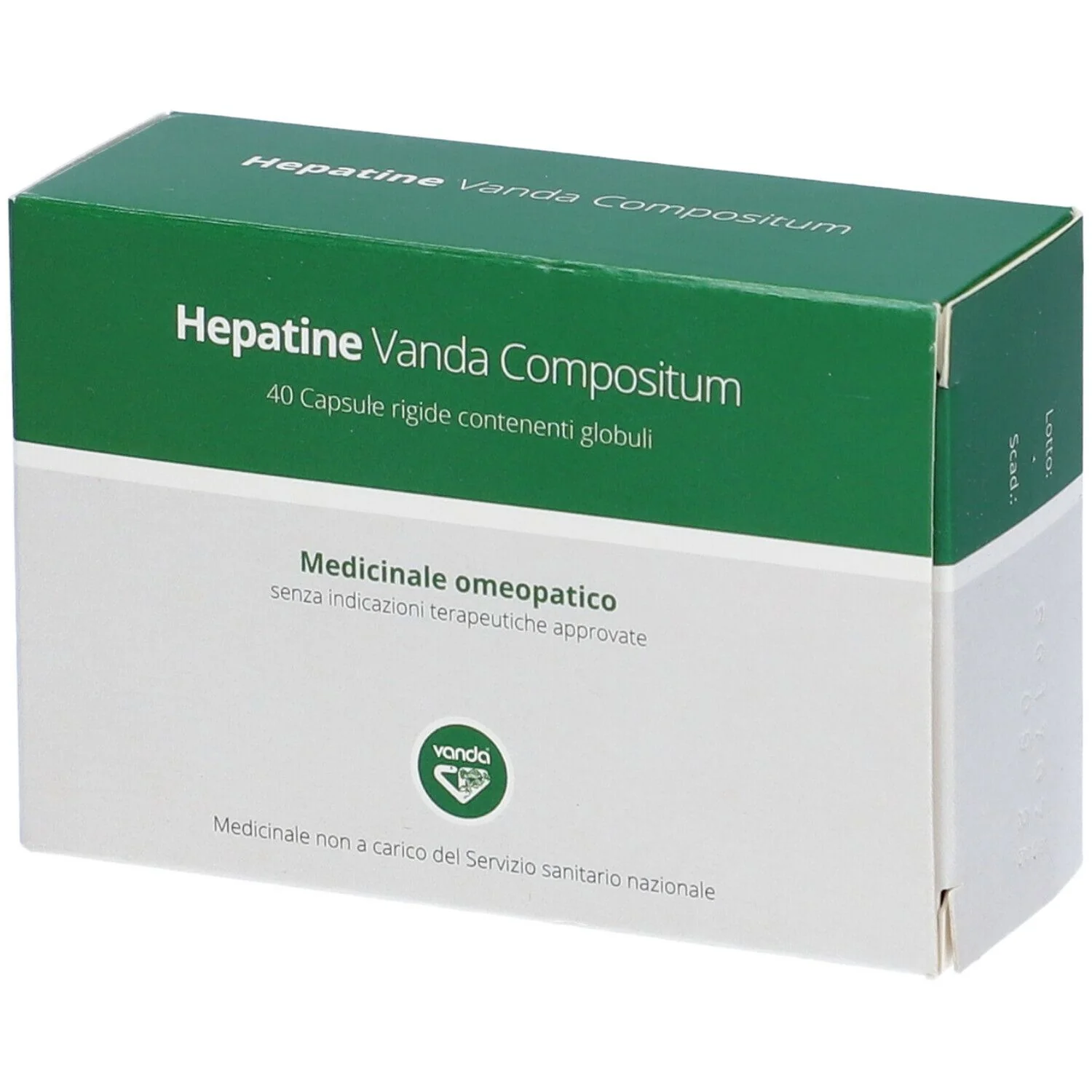 HEPATINE VANDA COM CAPS 40