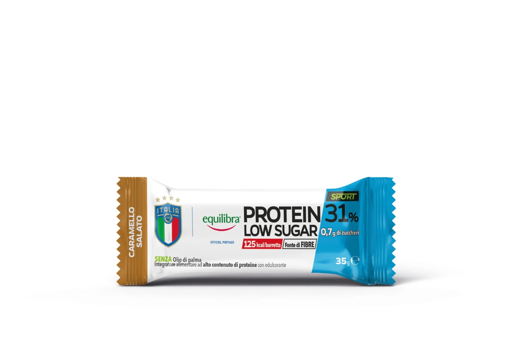 EQUILIBRA PROTEIN 31% LOW SUGAR CARAMELLO 35 MG