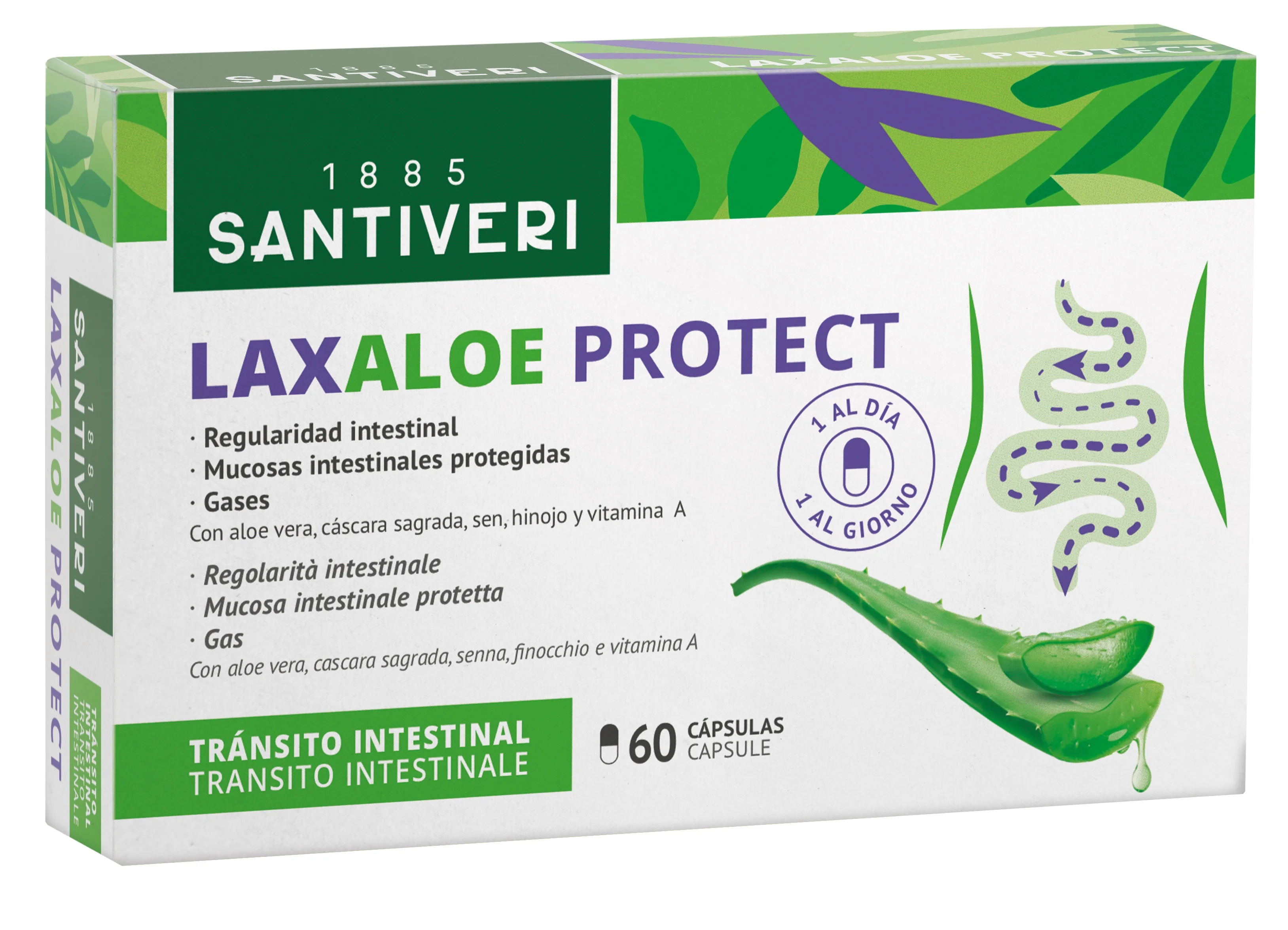 LAXALOE PROTECT 60 CAPSULE VEGETALI