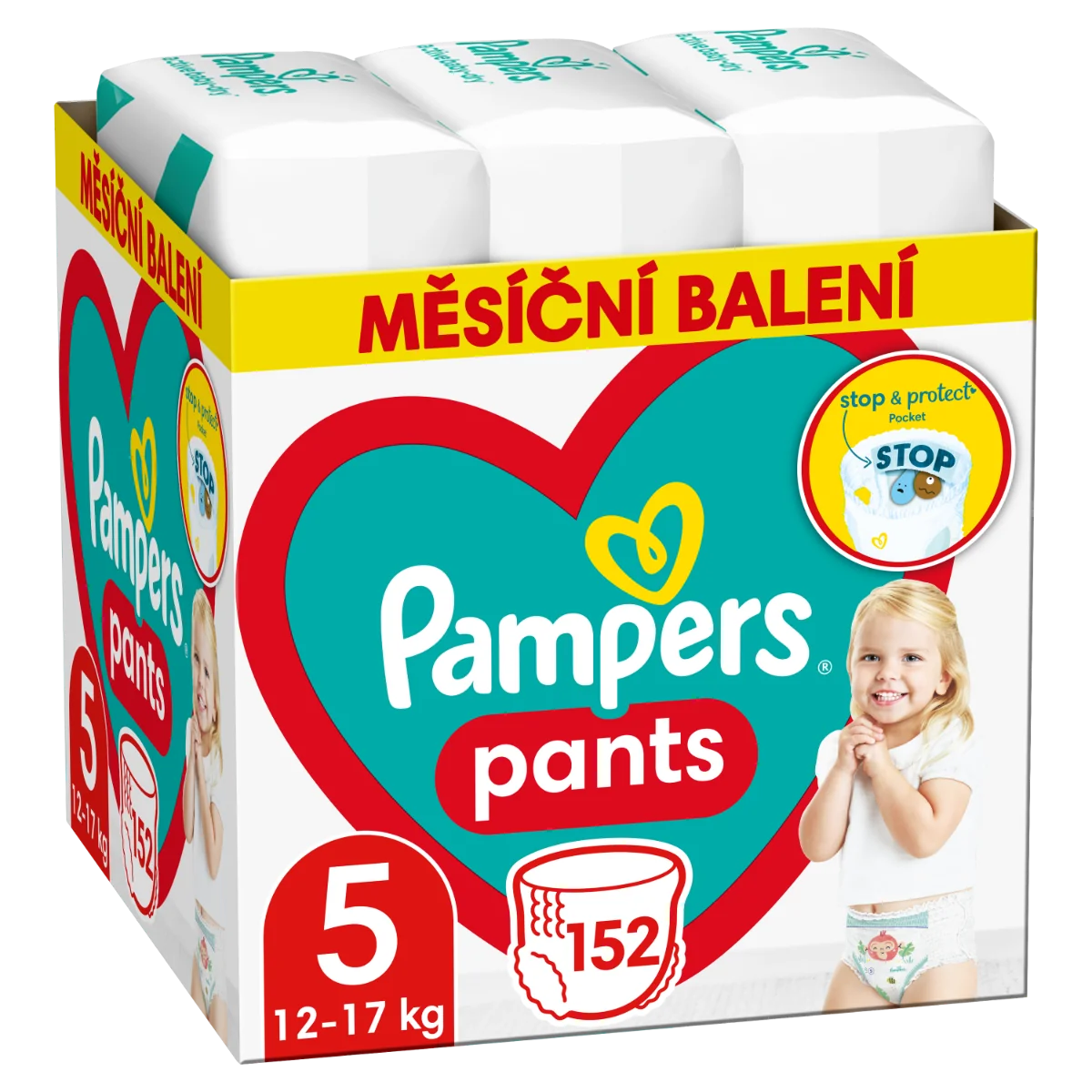 PAMPERS PANTS 5 X 152