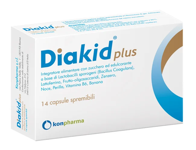 DIAKID PLUS INTEGRATORE 14 CAPSULE SPREMIBILI