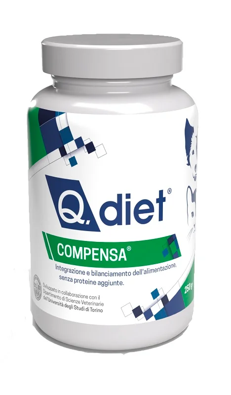 COMPENSA Q DIET POLVERE INTEGRATORE VITAMINICO 250 G