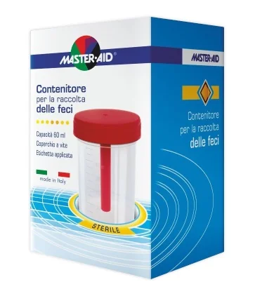 MASTER AID CONTENITORE STERILE PER RACCOLTA DELLE FECI 60 ML