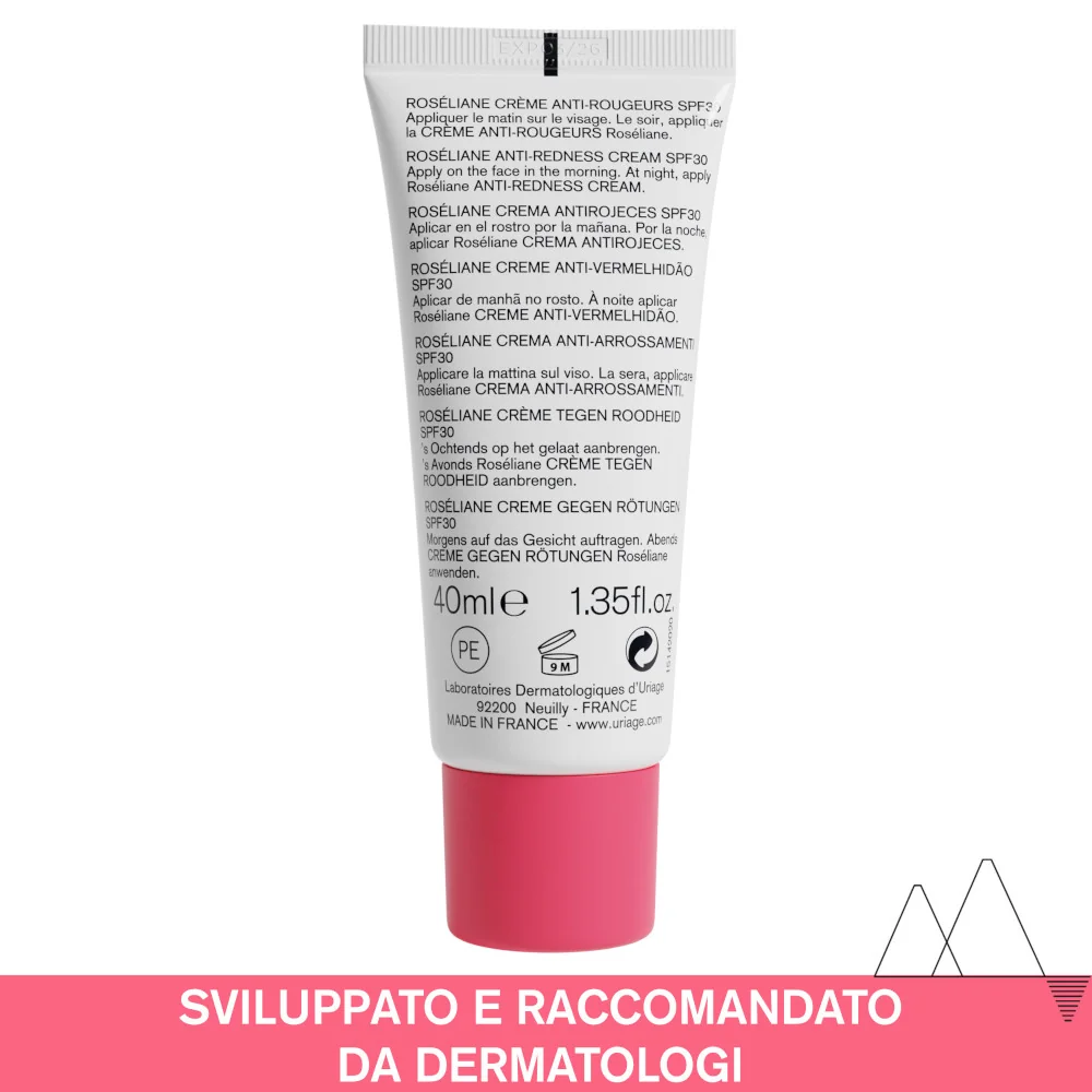 Uriage Rosèliane Crema Anti-rossore SPF 30 Lenitiva Viso 40 ml 