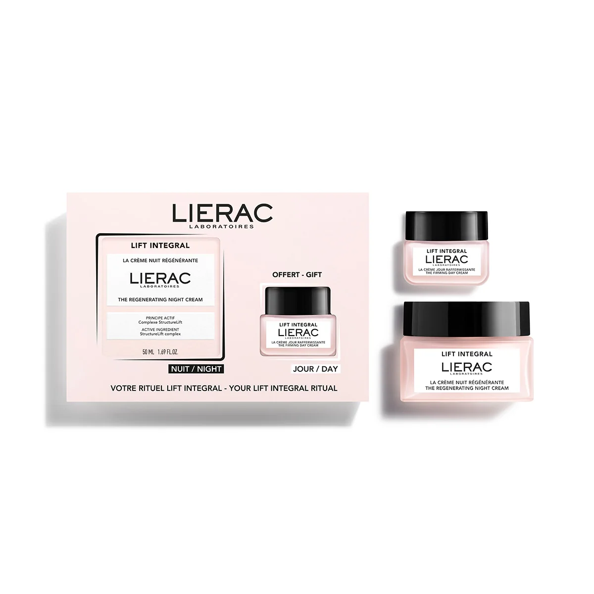 LIERAC COFANETTO LIFT INTEGRAL CREMA NOTTE + CREMA GIORNO