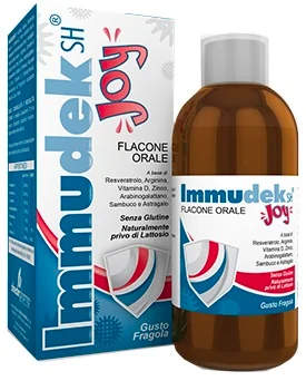 IMMUDEK JOY FRAGOLA SCIROPPO 200 ML