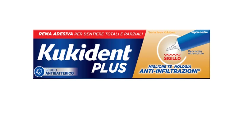 KUKIDENT PLUS SIGILLO CREMA ADESIVA PROTESI DENTALI 40 G