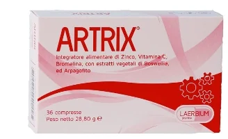 ARTRIX INTEGRATORE FUNZIONALITÀ  ARTICOLARE 36 COMPRESSE